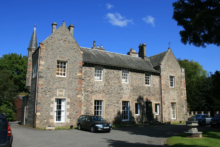 Old Gala House Castle in Galashiels, Selkirkshire Stravaiging around Scotland
